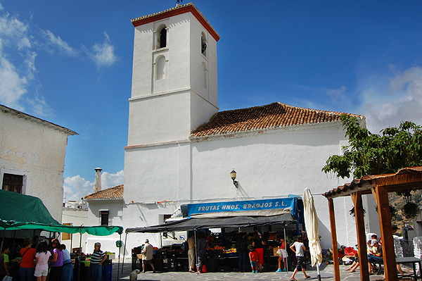 Tuesday market in Capileira village