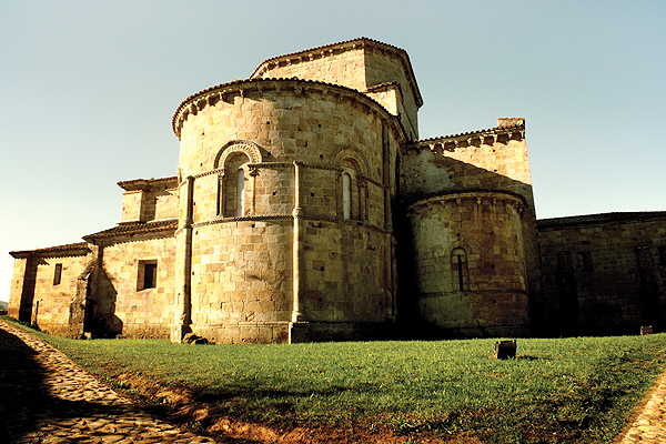 Castaneda monastir in Cantabria