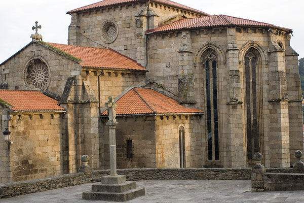 Historical Betanzos town in Galicia