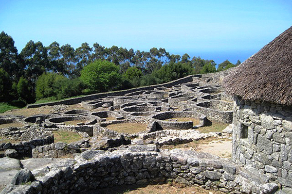 Celtic ruins of Santa Tecla