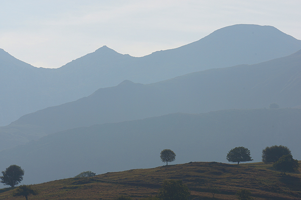 Landscape at the Sierra del Sueve, Asturias