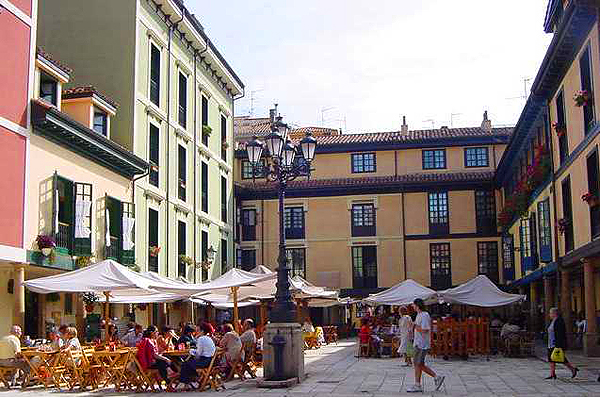 Oviedo historical centre, the capital of Asturias