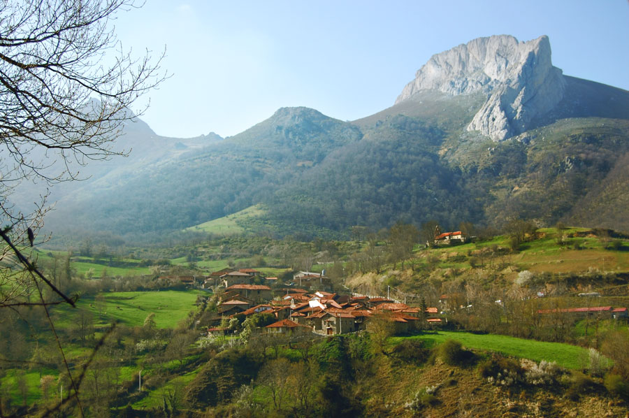 Cantabrian village of Caloca
