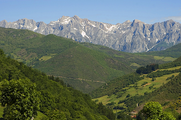 Impressive Picos mountain range