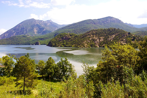 Coll de Nargo lake in Pallars Jussa, Pyrenees