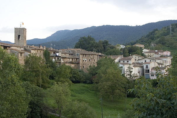 Santa Pau village in La Garrotxa