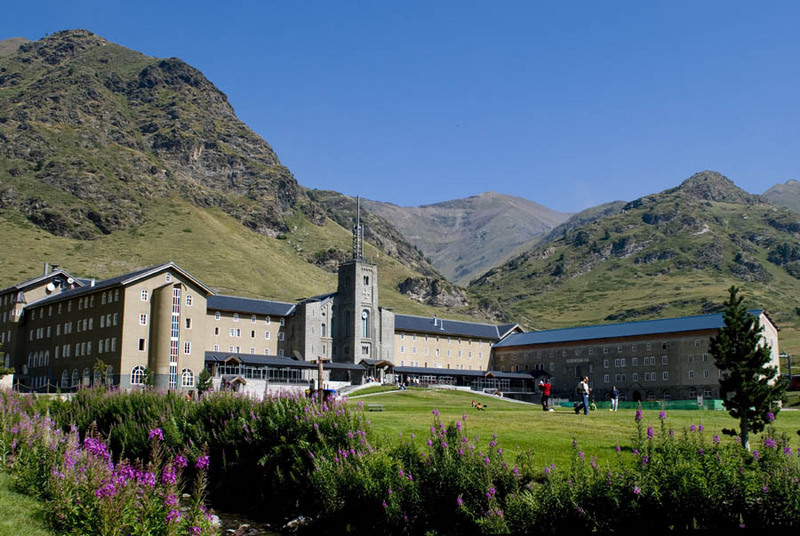 Vall de Nuria at the heart of the Catalan Pyrenees