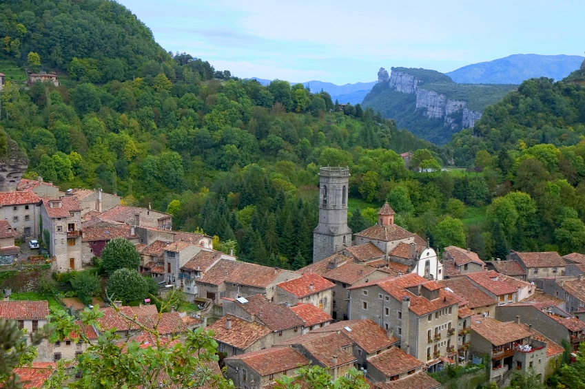 Girona mountain village