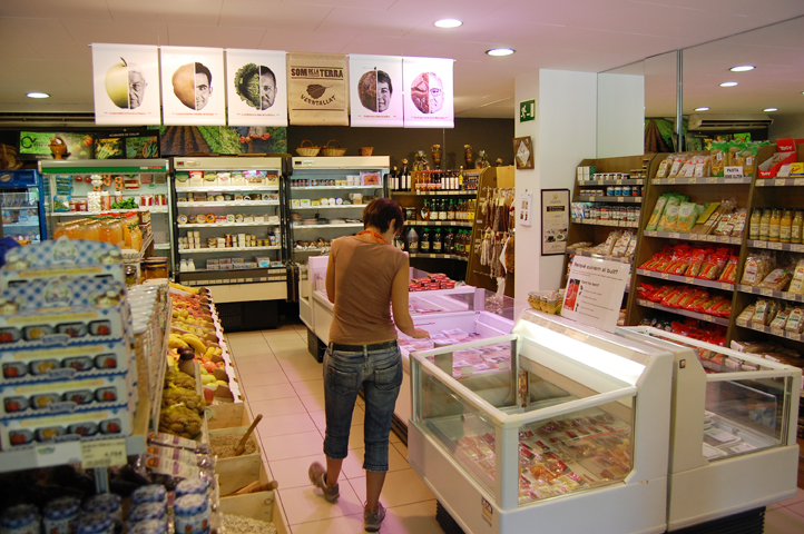 Good deli shops in Girona province are common