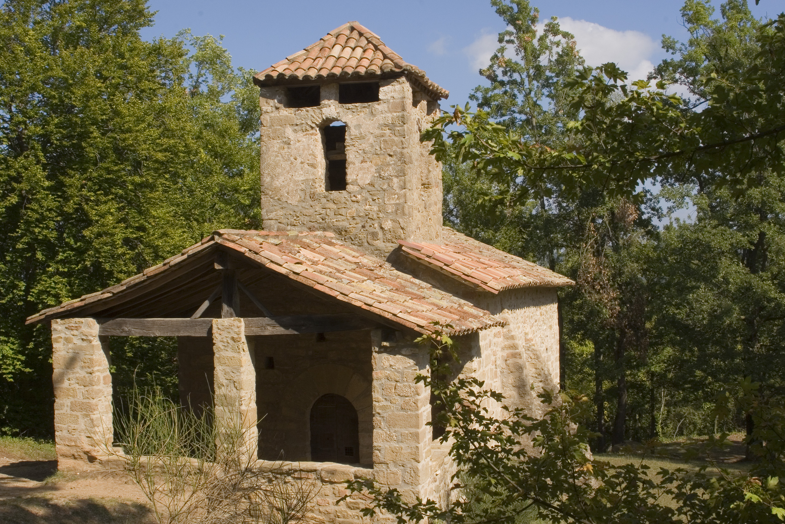A chapel in La Garrotxa, Girona