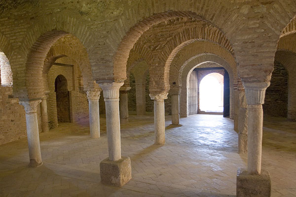 Preserved Arabic mosque in Huelva province