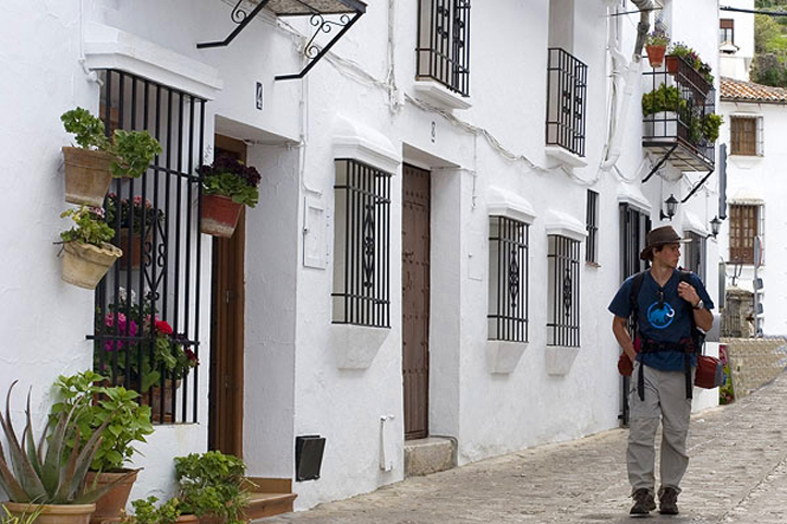 A typical site inside Malaga´s White Villages