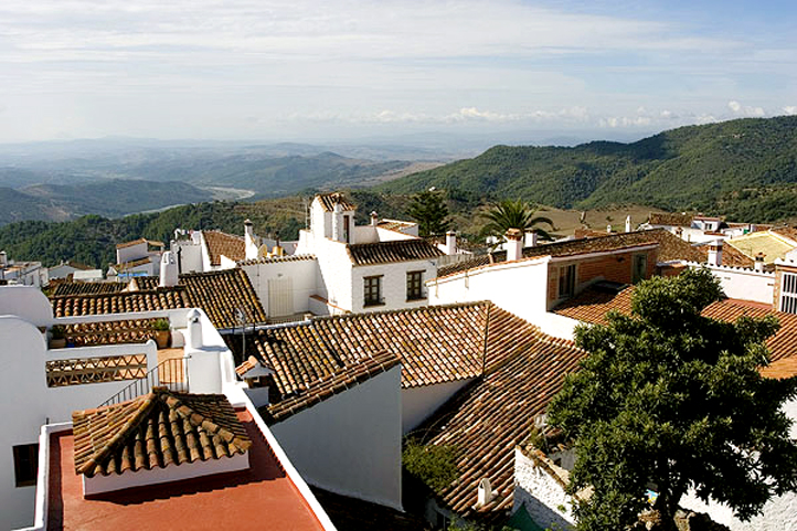 Gaucin rooftops and views
