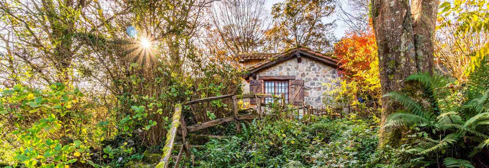 The woodcutter’s forest home, half an hour from Santander beaches