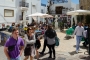 Busy hilltop Mojacar village is 6 kms away