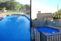 10 m x 5 m gated and salt-filtered pool