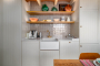 Stylish built-in kitchen cupboards