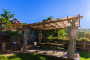 Pergola with outdoor dining facilities