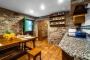 Kitchen retains its rustic character