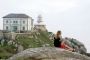 Finisterre lighthouse at Spain's Land's End 