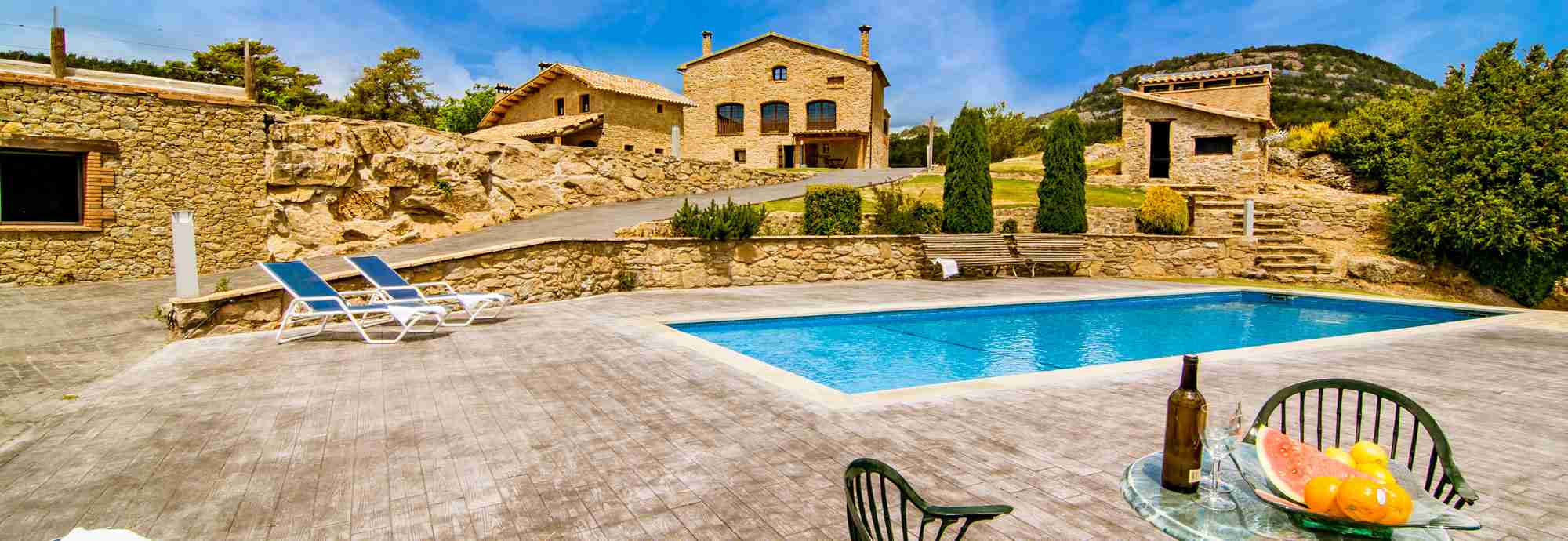 Self catering at a quality mountain estate in the Catalonia highlands