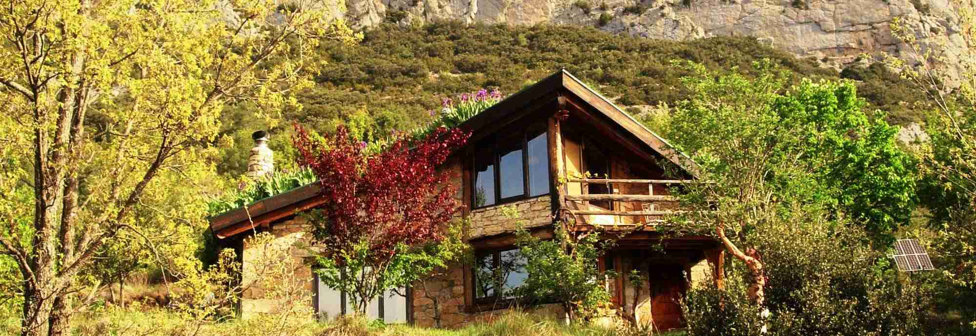 Eco holiday mountain retreat in Pyrenees, Catalonia, Spain