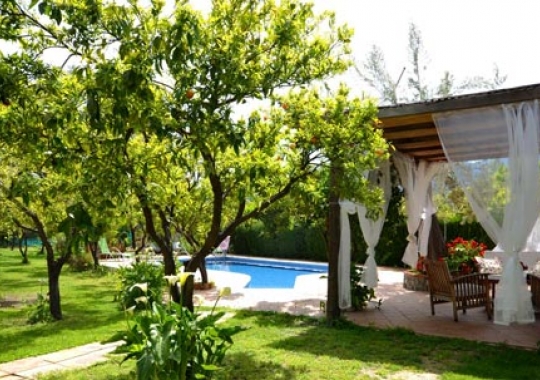 2 Bedroom Villa With Private Pool Gardens In Andalucia Spain