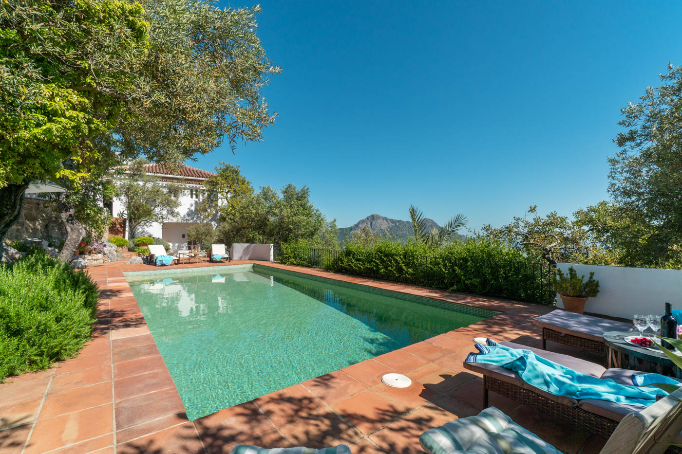 Gaucin holiday villa with private pool, Ronda mountains, Andalucia