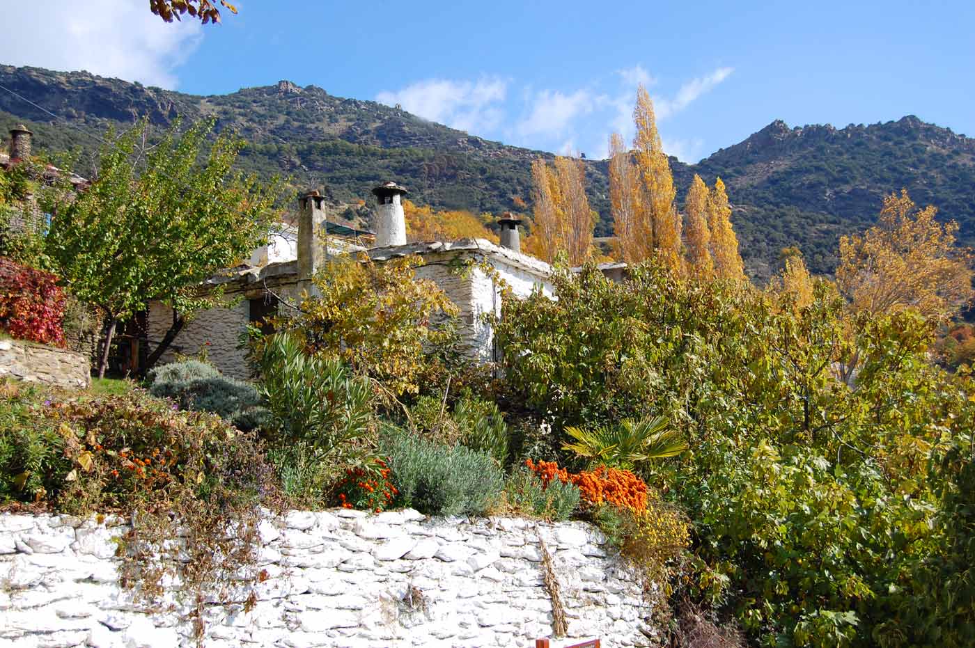 In the Moorish village of Bubion