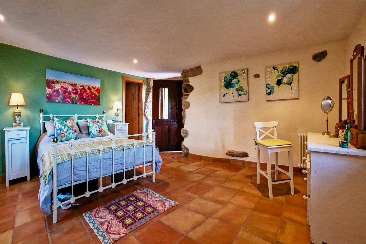 Bedroom 3 has a double bed