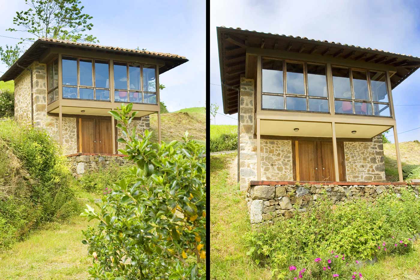 Your holiday cottage is on 2 floors