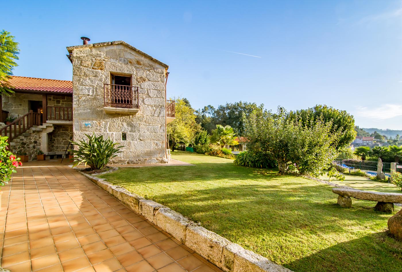 Entrada a la casa rural