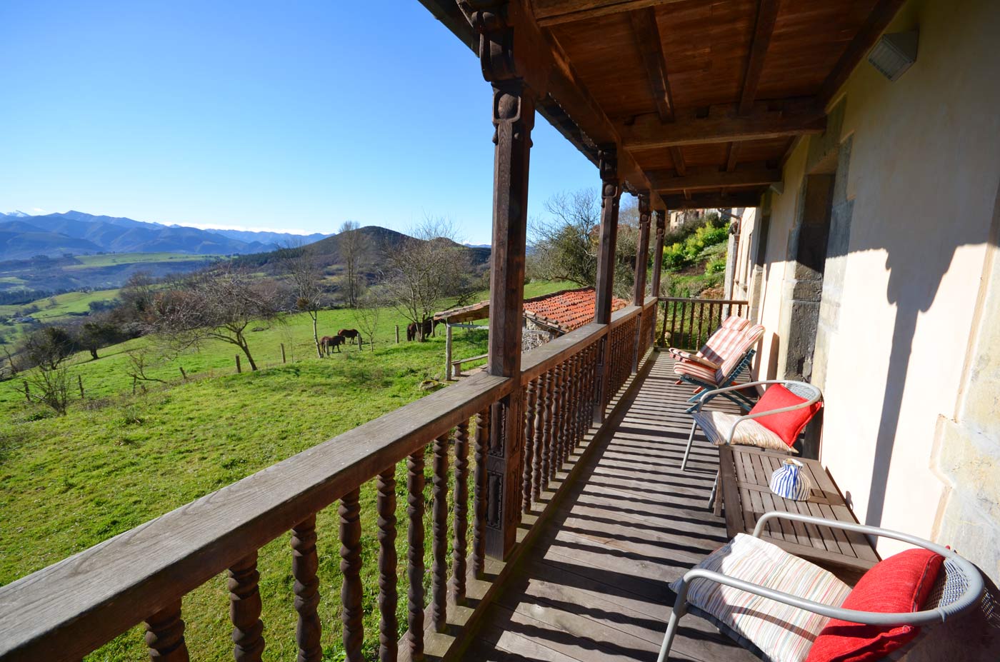 Terraza con vistas