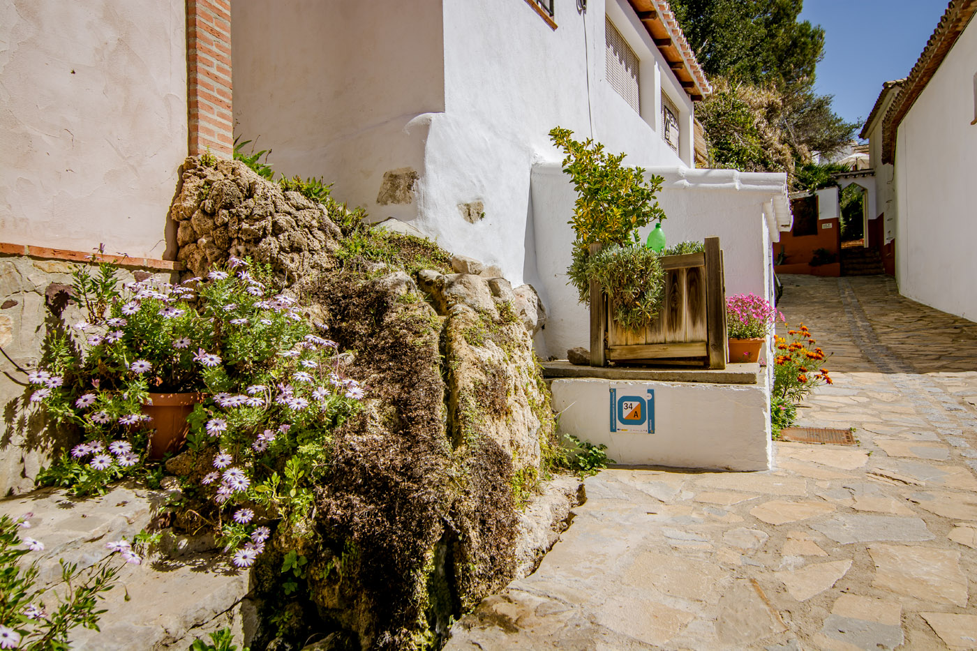 Pasea hasta el pueblo