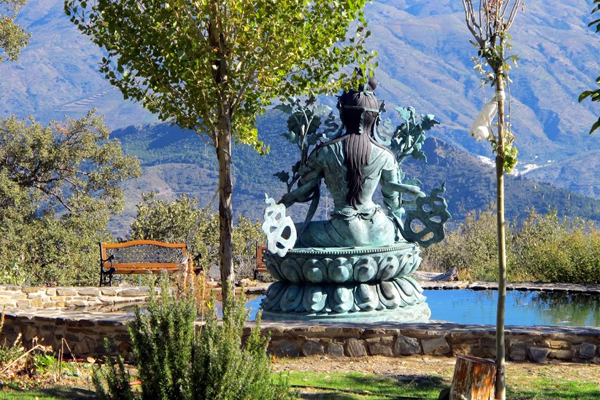 O Sel Ling Buddisht centre in High Alpujarras