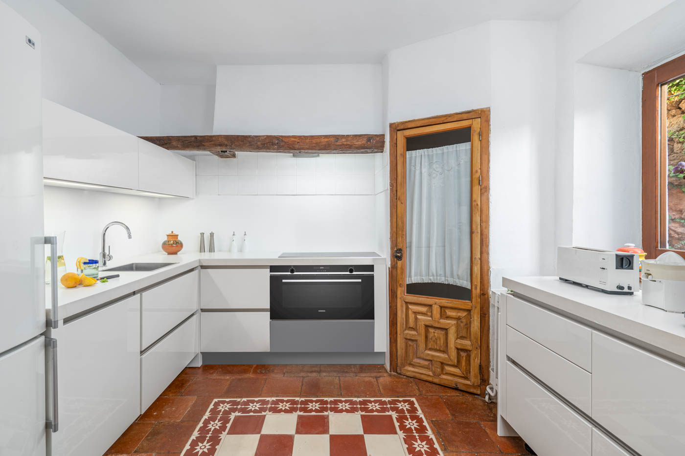 Recently refurbished kitchen