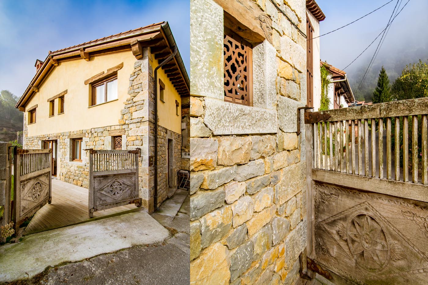 Door to your holiday cottage