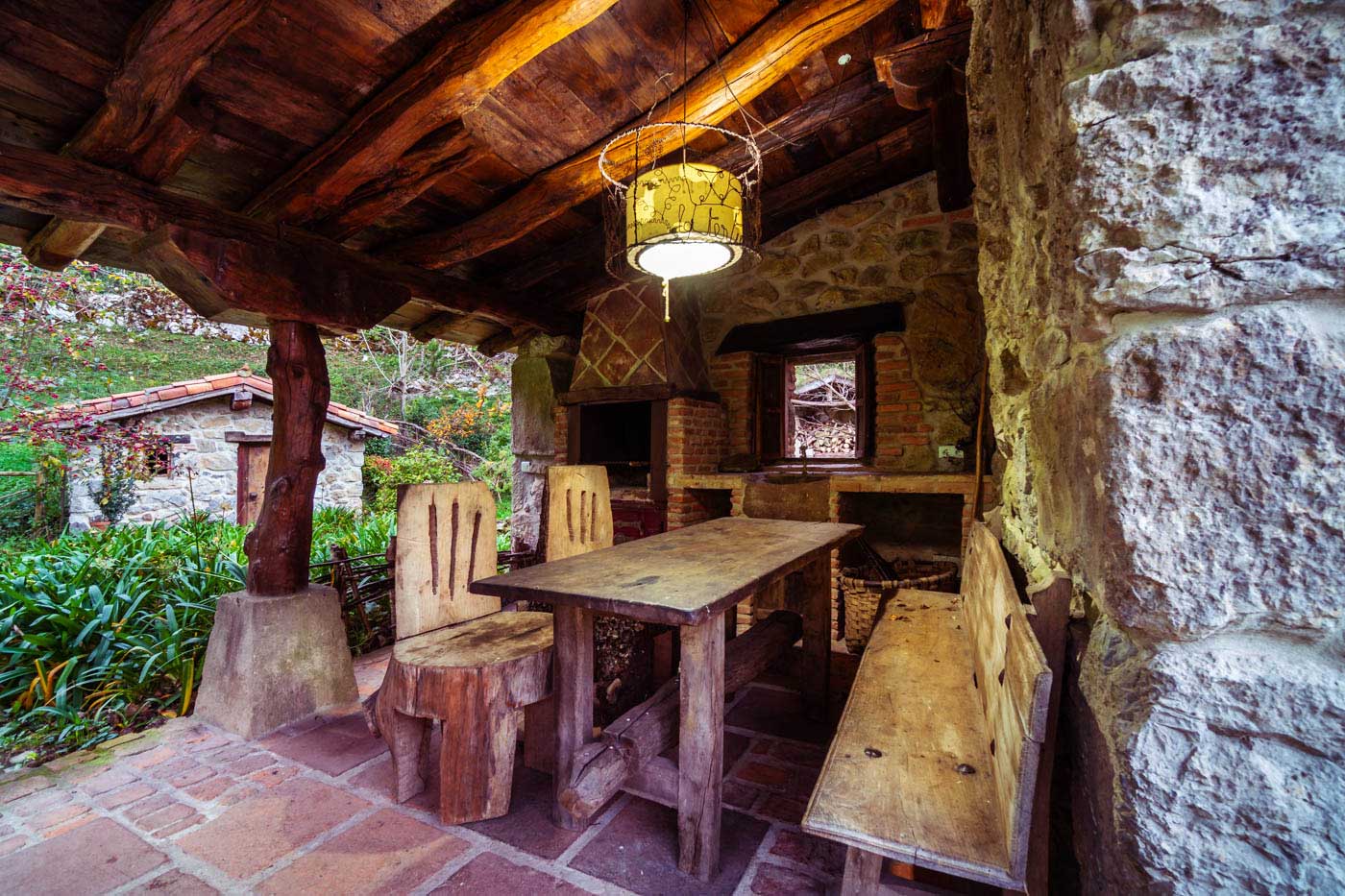 Porche / zona de barbacoa