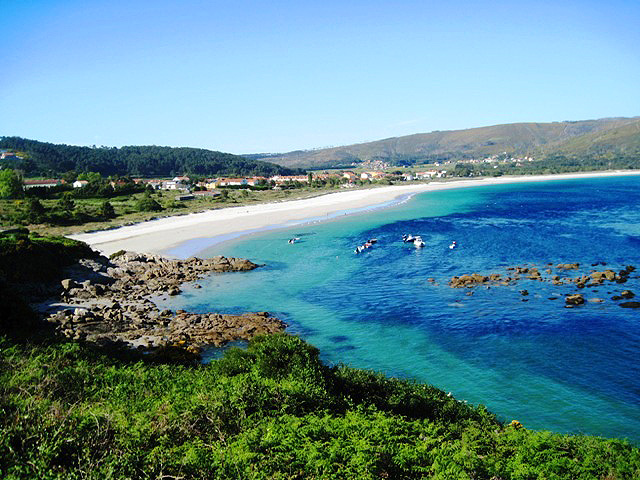 Costa da Morte has beaches as well as cliffs