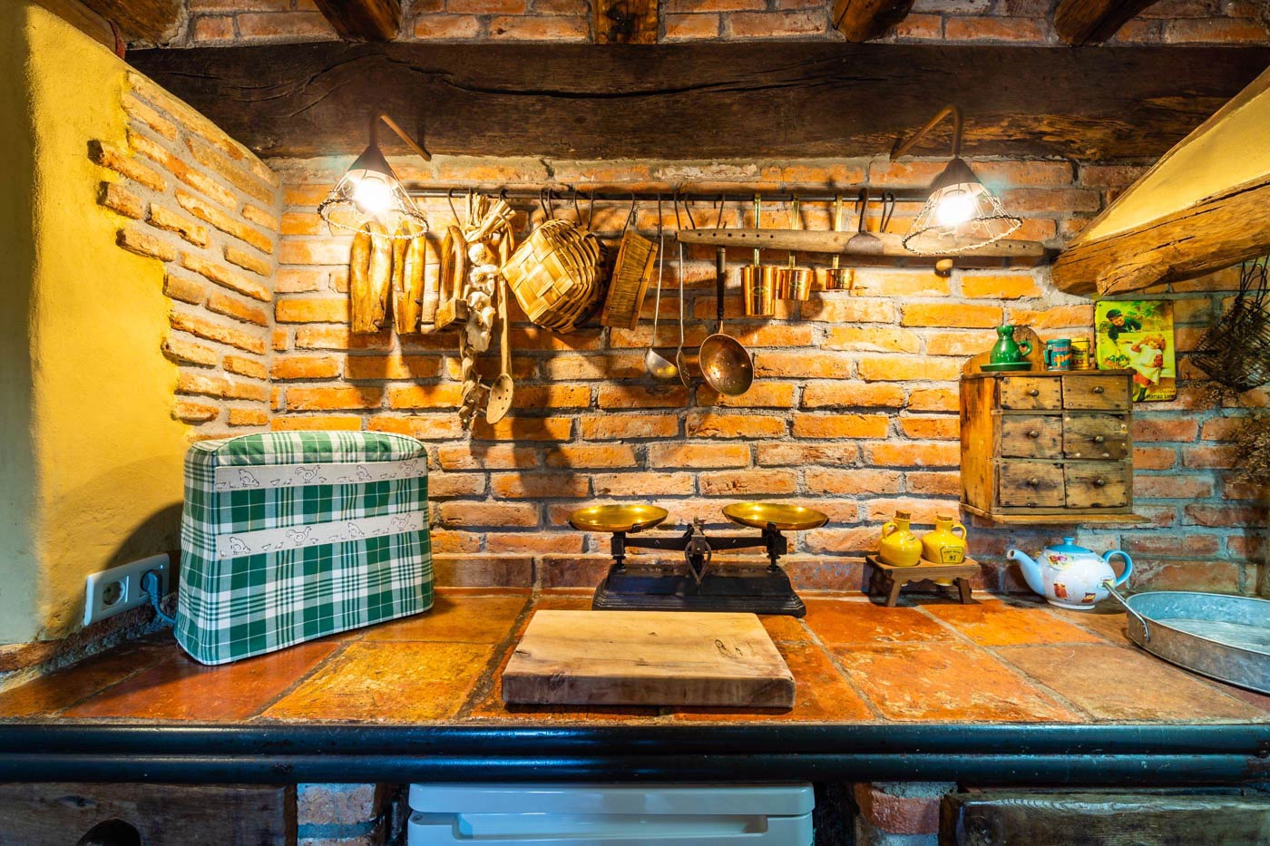 Una auténtica cocina de campo