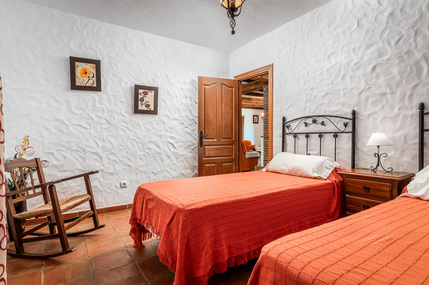 Dormitorio 4 con dos camas