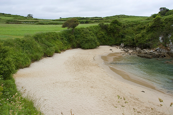 Gulpiyuri curious beach