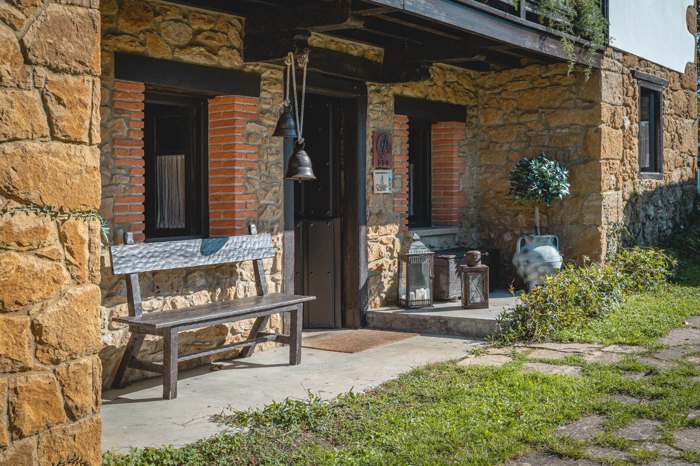 Entrance to your sweet holiday home