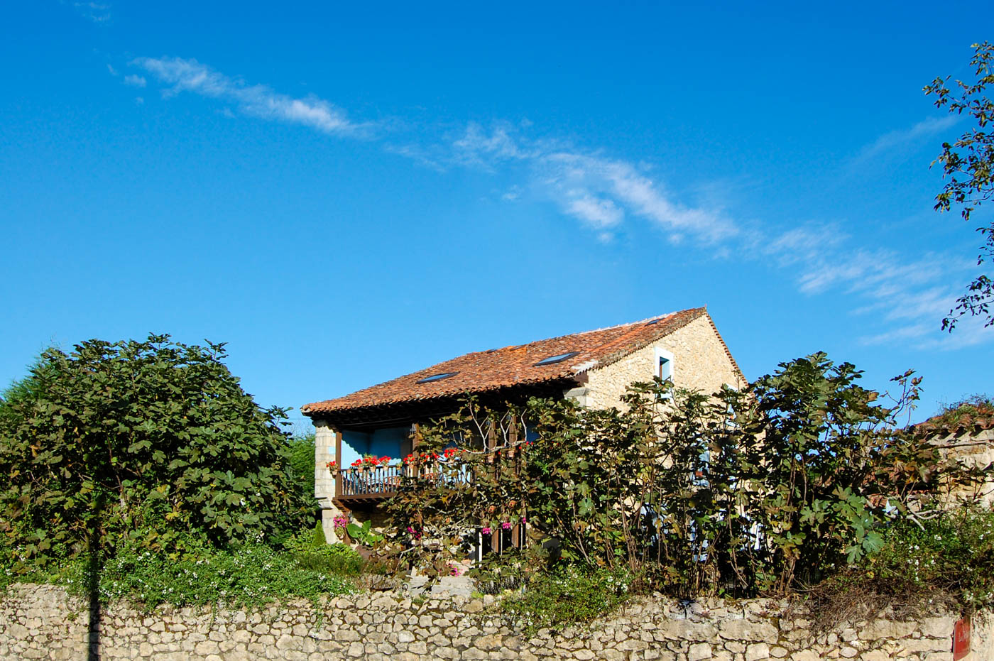 Your holiday villas with its walled garden