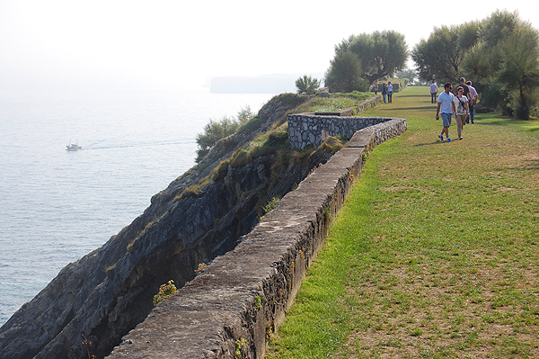 San Pedro coastal walk in Llanes town