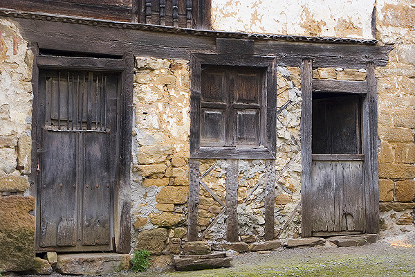 Remote rustic villages in Picos mountains