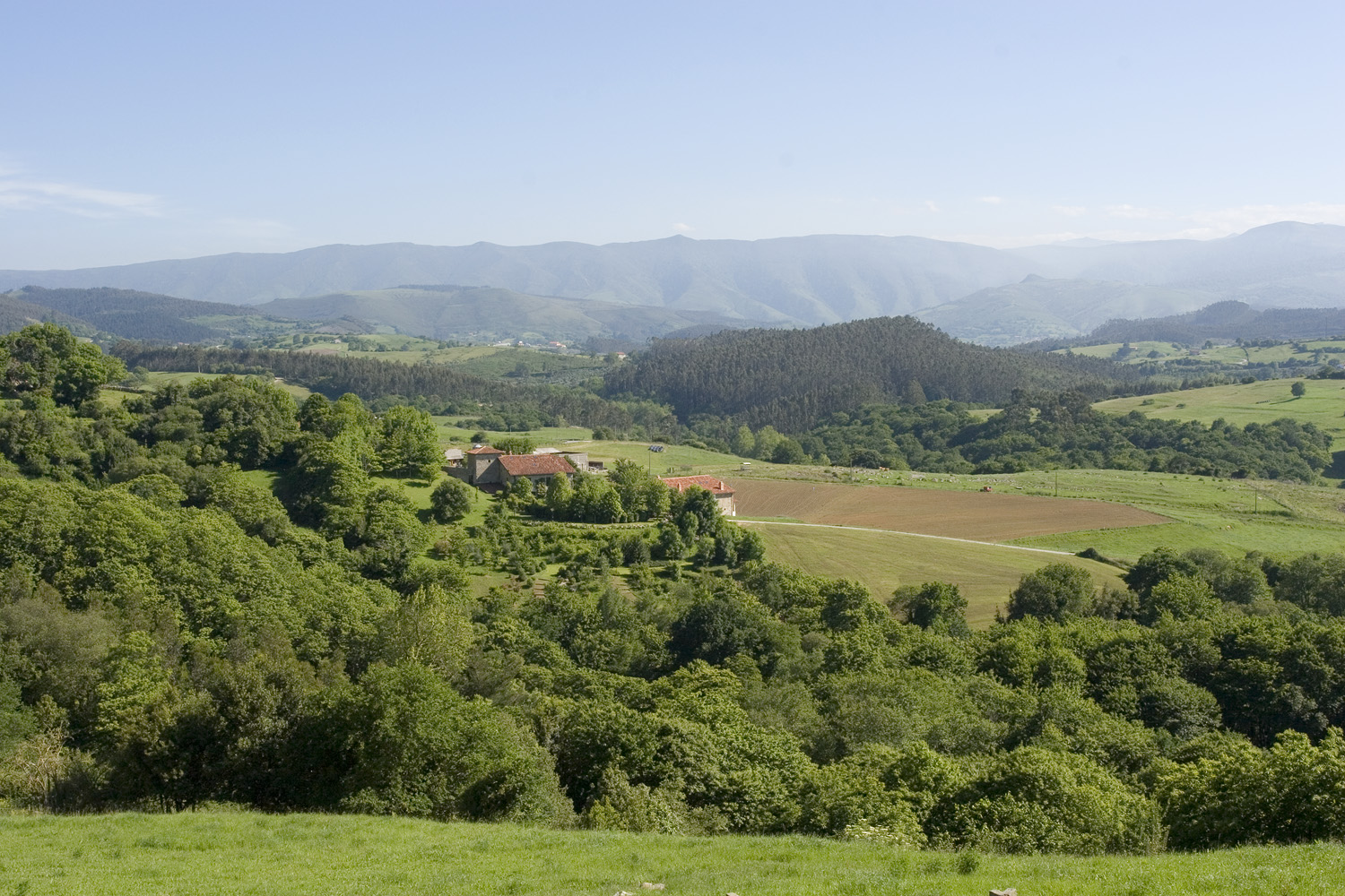 Oyambre Natural park east from Santander