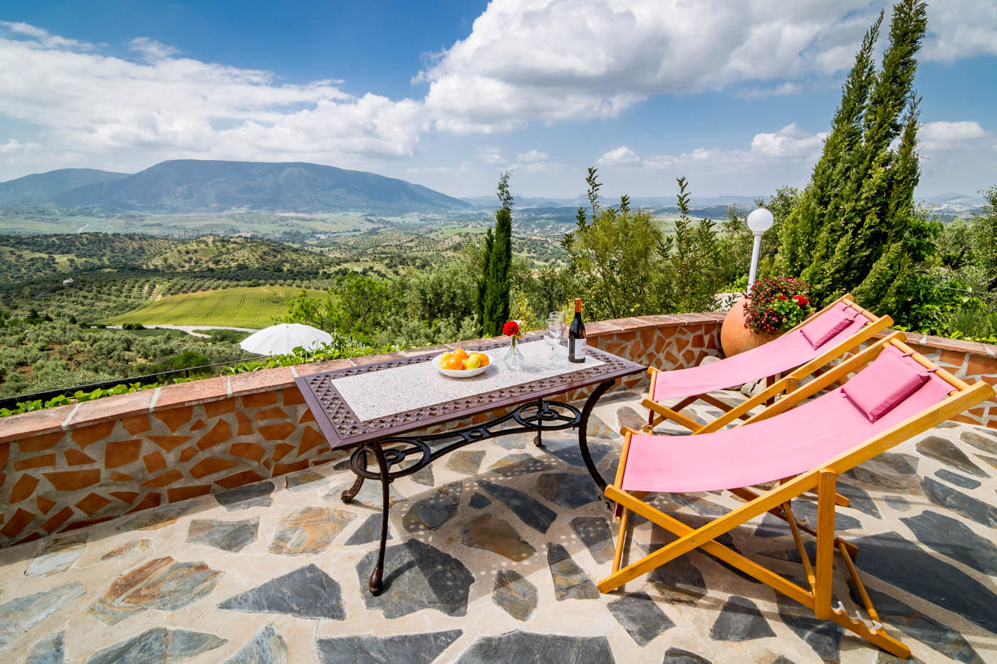 La primavera es hermosa en esta casa vacacional
