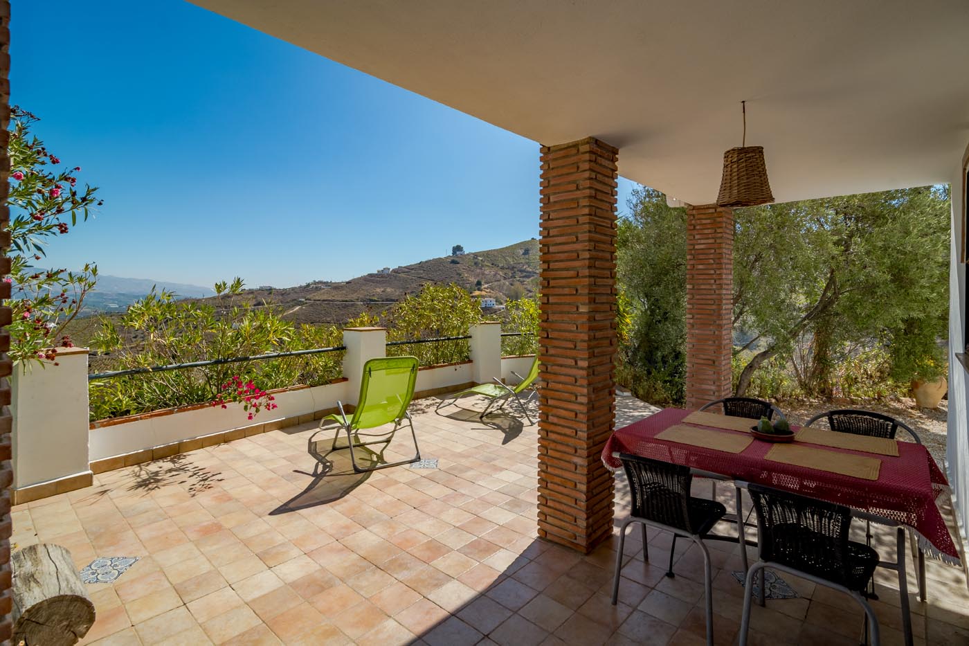 Enjoy the wonderful mild climate of the area