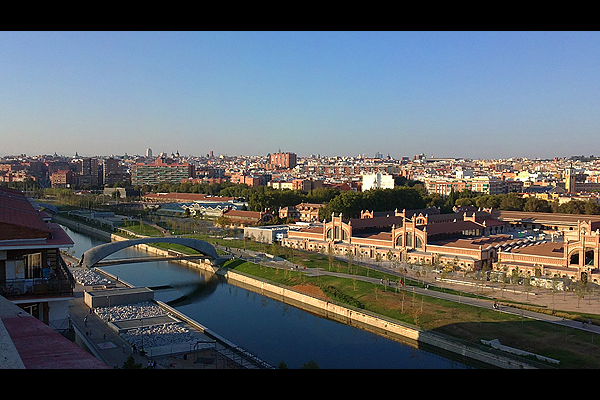 Madrid Rio by the Matadero